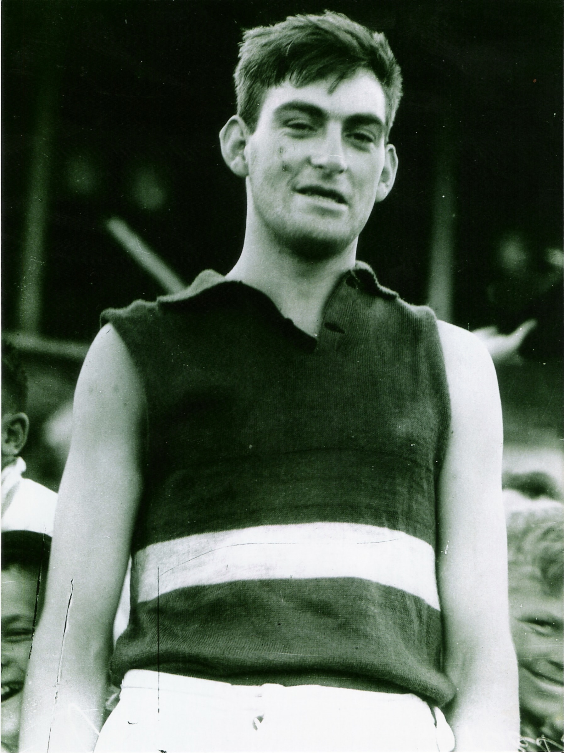 Ware young.jpeg One of the most outstanding ruckman of his era, Norm Ware has been elevated to Legend status in the Club's Hall of Fame. (Photo: westernbulldogs.com.au) - Western Bulldogs